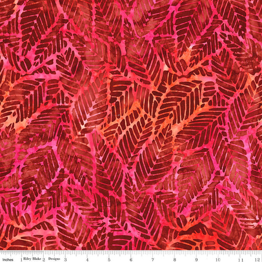 Expressions Batiks - Floral Reflections - Red Candy Riot (3-Yard Pack)