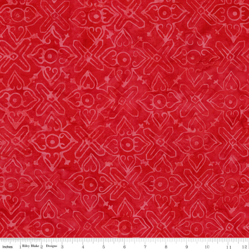 Love Punch Batiks - Currant