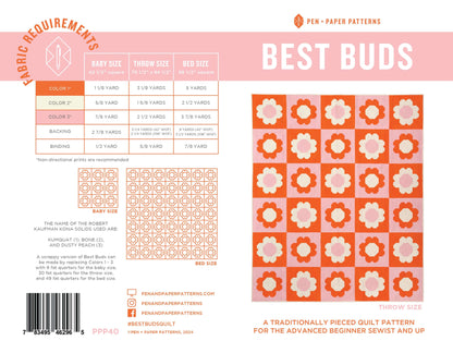 Best Buds Quilt Pattern