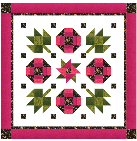 Blooms DeVine - Quilt Kit