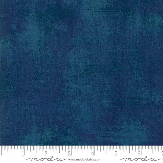 Blue Grunge Basics Storm 44"/45" Per Yard