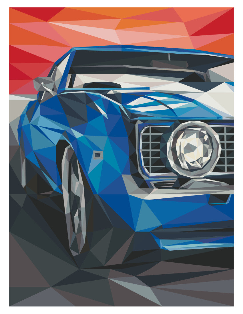 Muscle (Blue) Quilt Kit