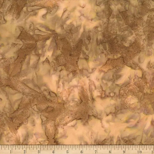Brown Toast Watercolor Waves Wideback Fabric per yard
