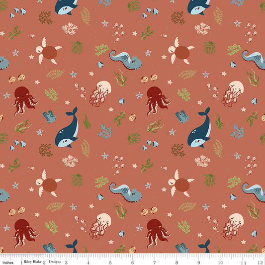 Created with Love - In the Sea - Clay (3-Yard Pack)