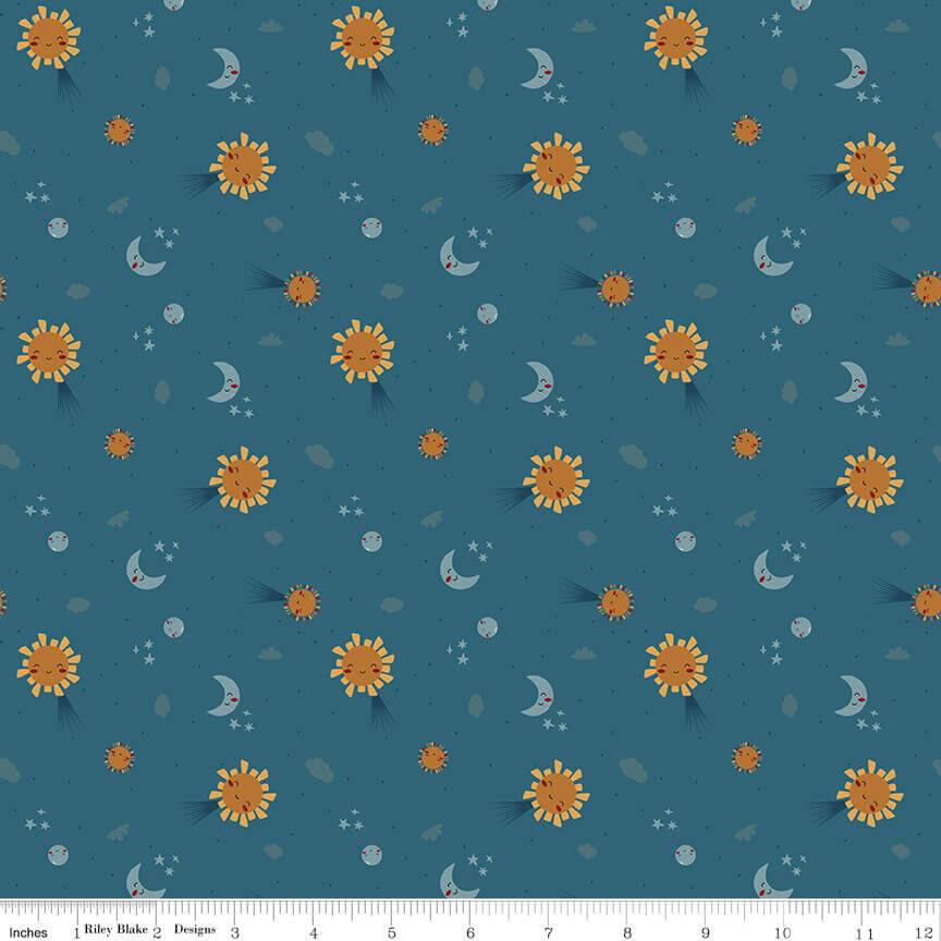 Created with Love - Light & Dark - Ocean (3-Yard Pack)