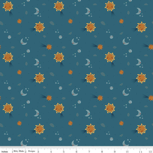 Created with Love - Light & Dark - Ocean (3-Yard Pack)
