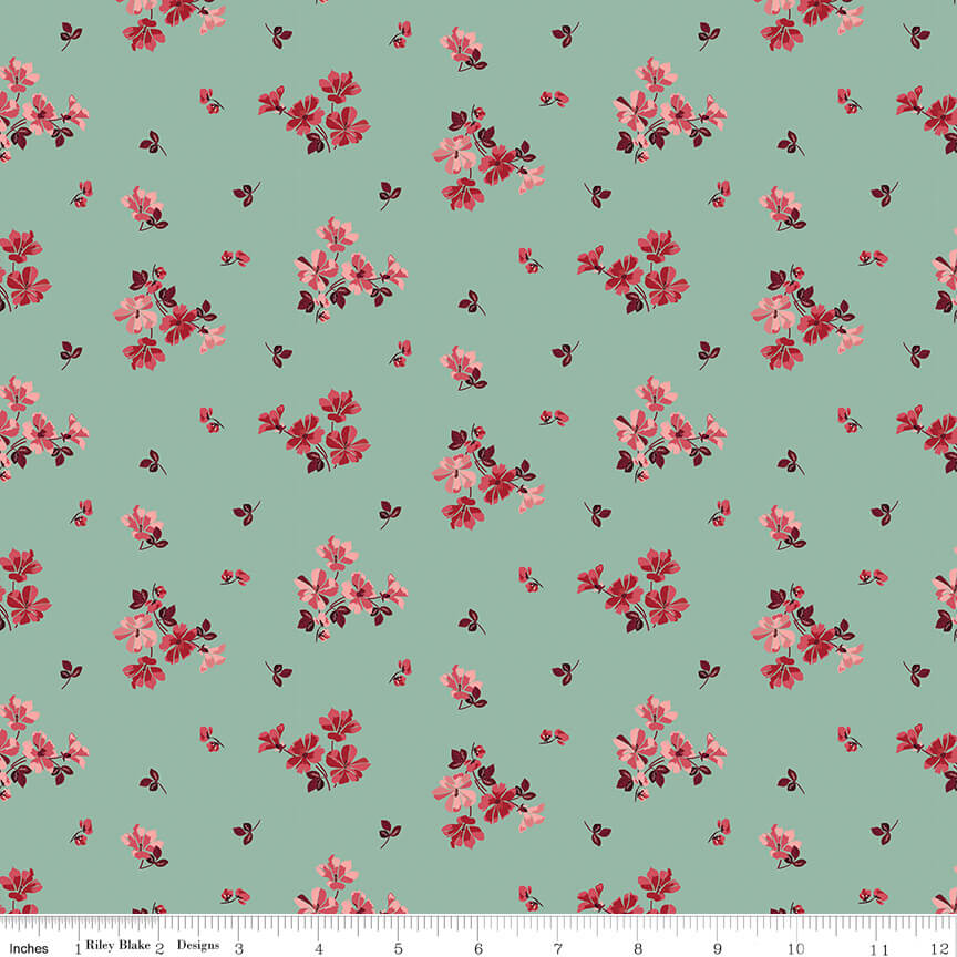 Love You Always - Flower Toss - Sage (3-Yard Pack)