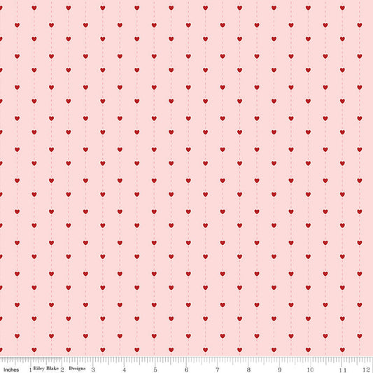 Sew in Love - Stripes - Blush