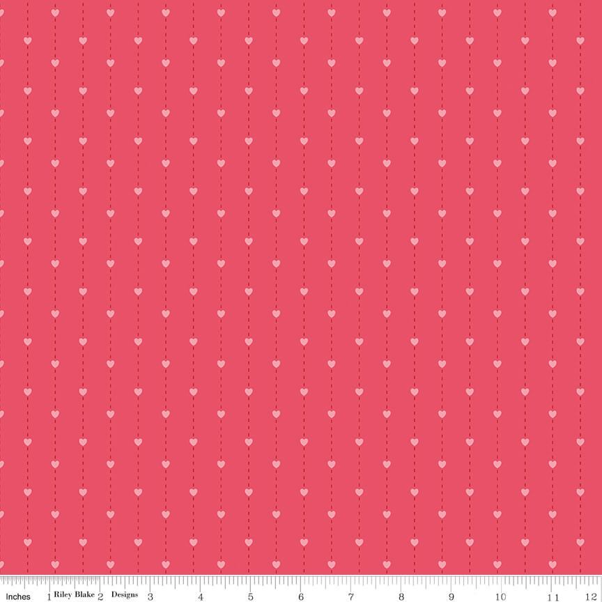 Sew in Love - Stripes - Pink (3-Yard Pack)