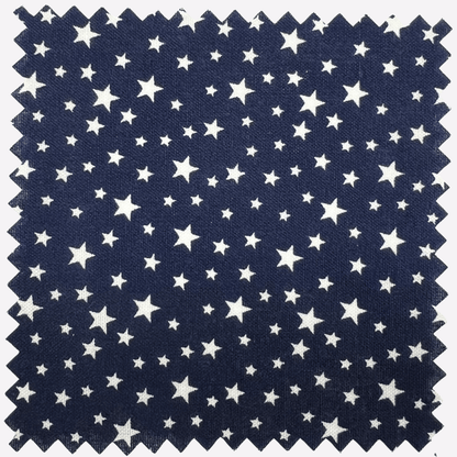Patriotic Stars 108" Supreme Backings - White Stars on Navy