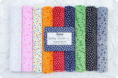 Quilting Cuddle Fat Quarter Bundle - Lots A Dots