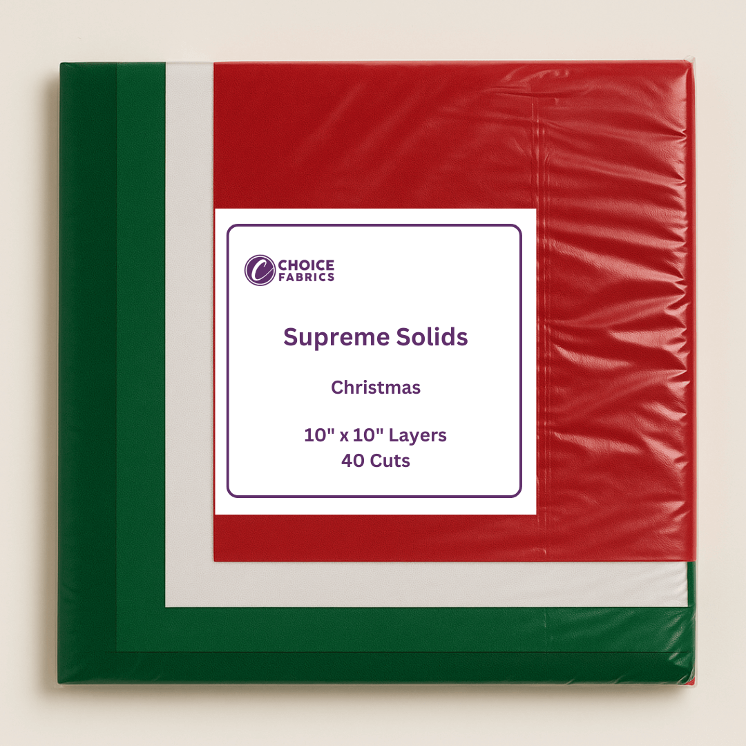 Supreme Solids - 10x10 Layers - Christmas [40 cuts]