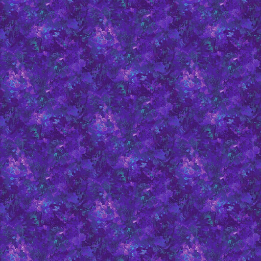 Chroma Violet 9060-88 Cotton 44"/45" Fabric Per Yard
