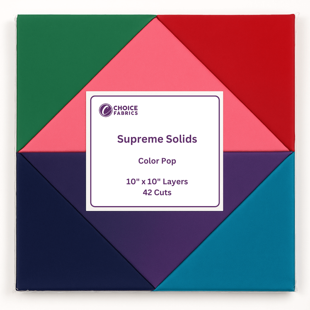 Supreme Solids - 10x10 Layers - Color Pop (42 cuts)