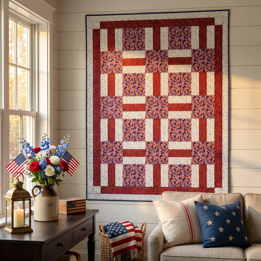 Corey's 250th Americana Quilt Kit (Batting & Backing Included)