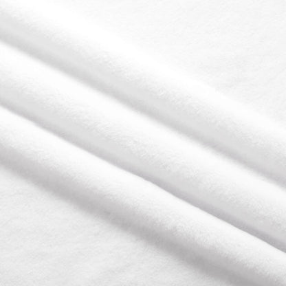 Minky Solid - White