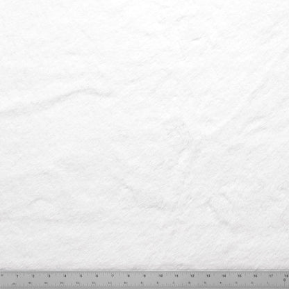 Minky Solid - White