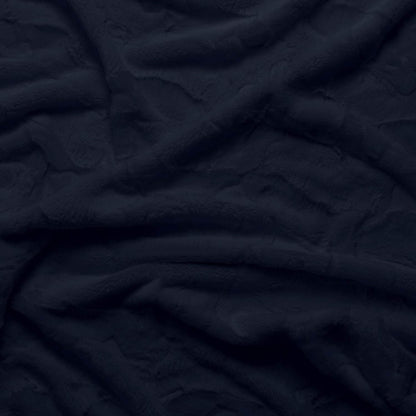 Minky Solid - Navy