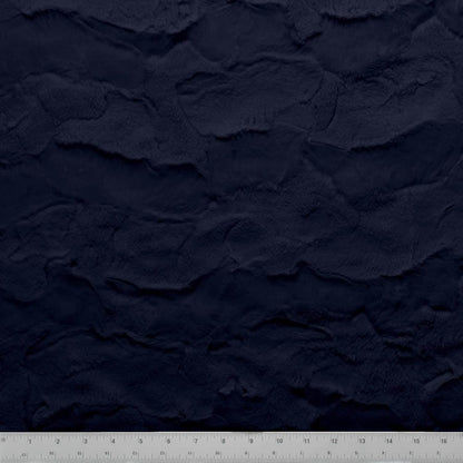 Minky Solid - Navy