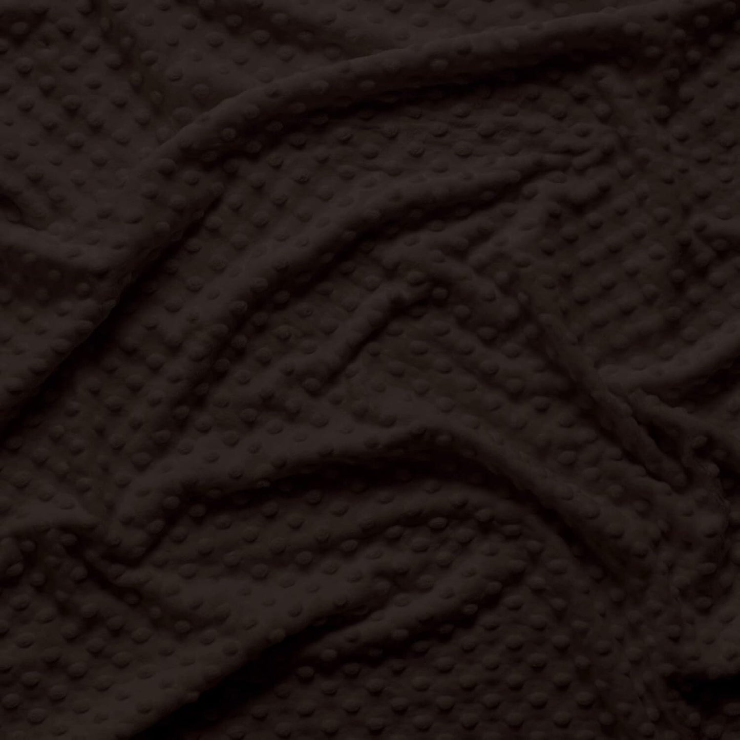 Minky Dot - Dark Chocolate