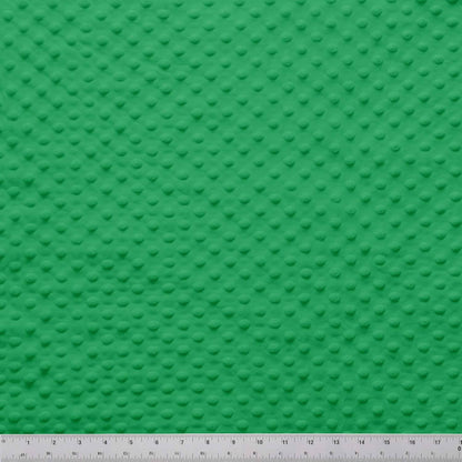 Minky Dot - Kelly Green