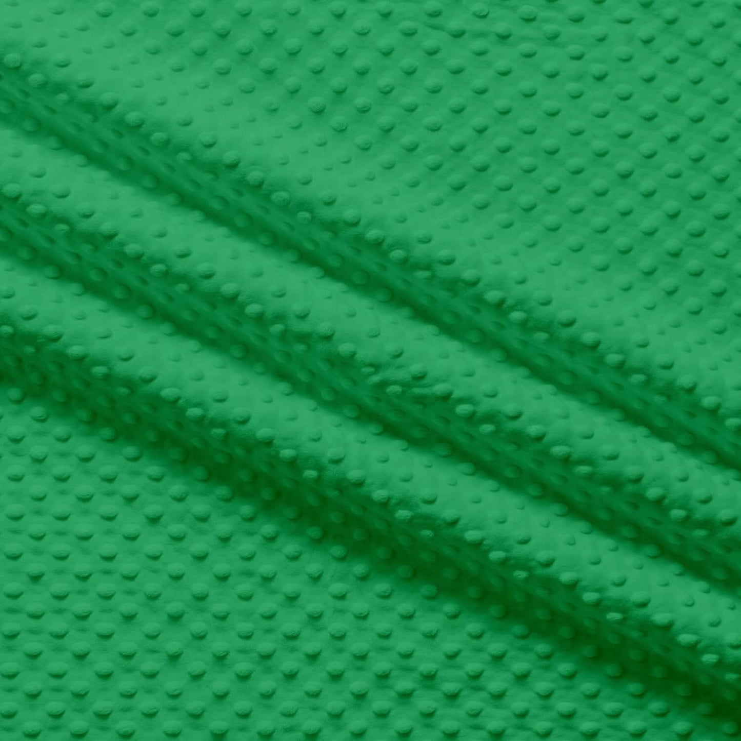 Minky Dot - Kelly Green