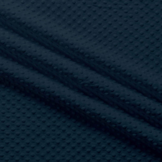 Minky Dot - Navy