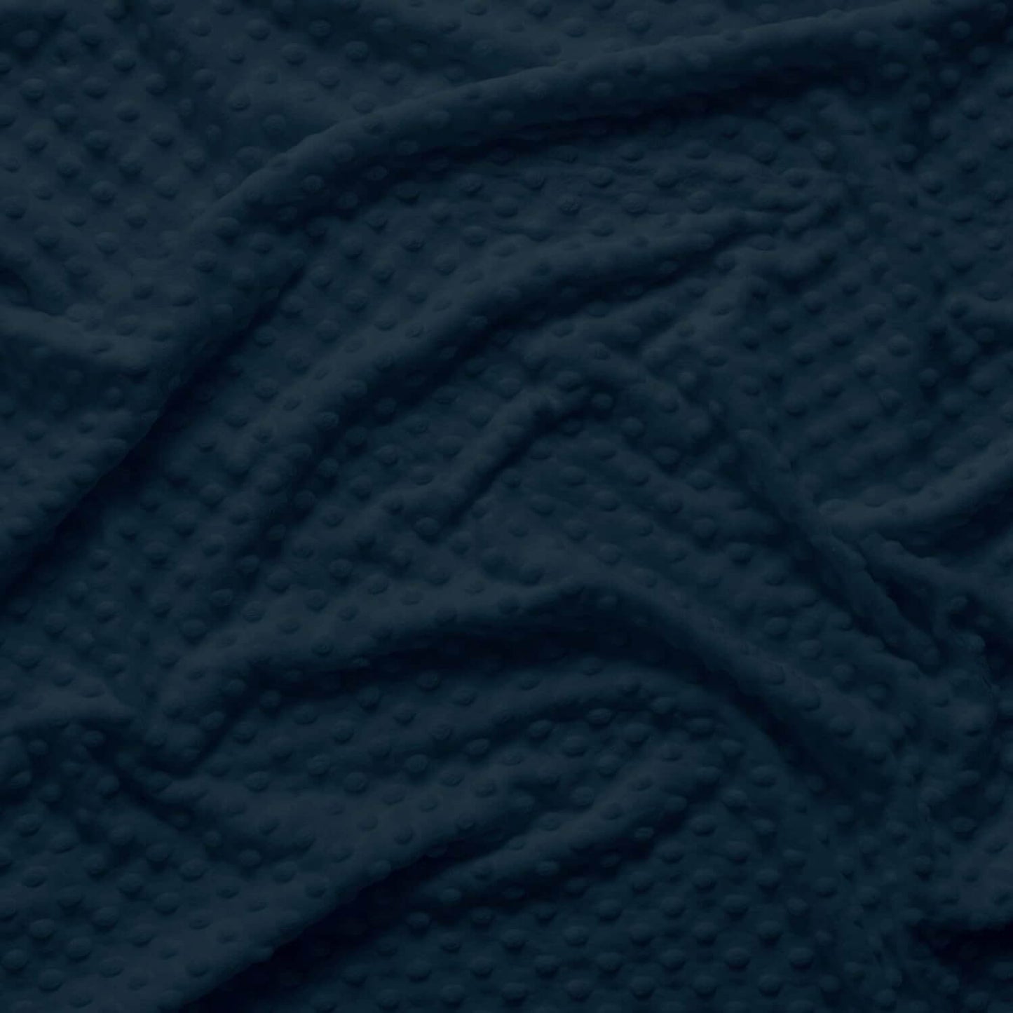 Minky Dot - Navy