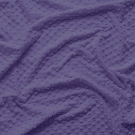 Minky Dot - Purple