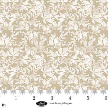Winter Whispers - Snowflakes - Tan (3-Yard Pack)