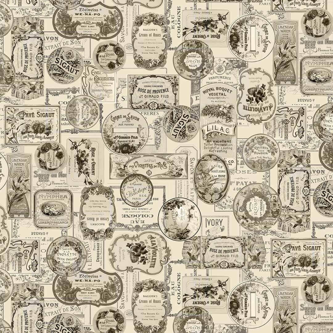 Vintage Perfumery - Cologne Labels - Linen