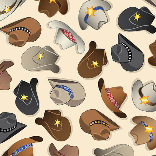 Lil' Buckaroos - Cowboy Hats - Cream