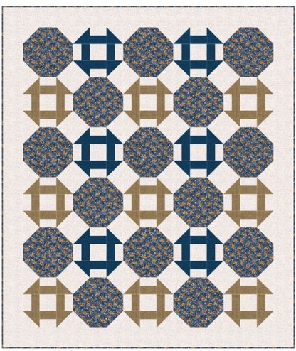 Dashing Through The Snow - Quilt Kit