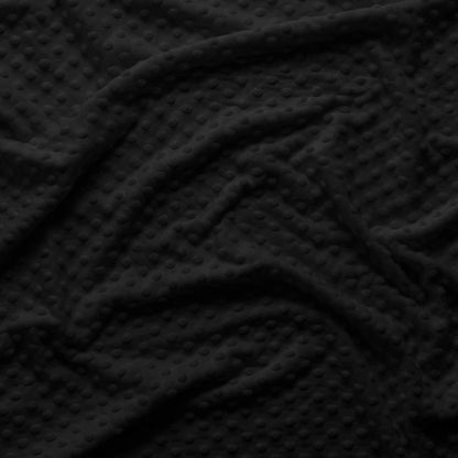 Minky Dot - Black
