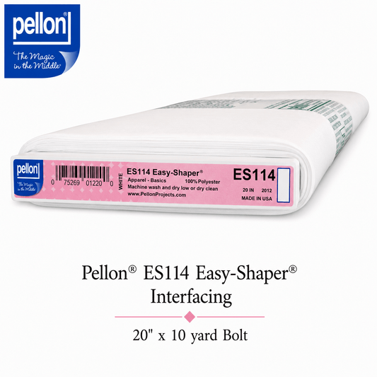 Pellon® ES114 Easy-Shaper® Interfacing 20" x 10 yard Bolt (White)
