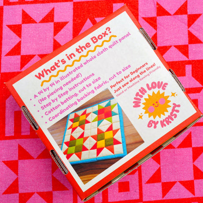 Mini Quilt Kits - Turquoise