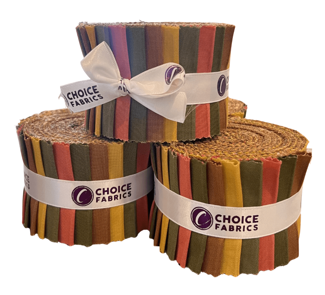 Supreme Solids - 2.5" Roll - Autumn Hues (20 cuts)