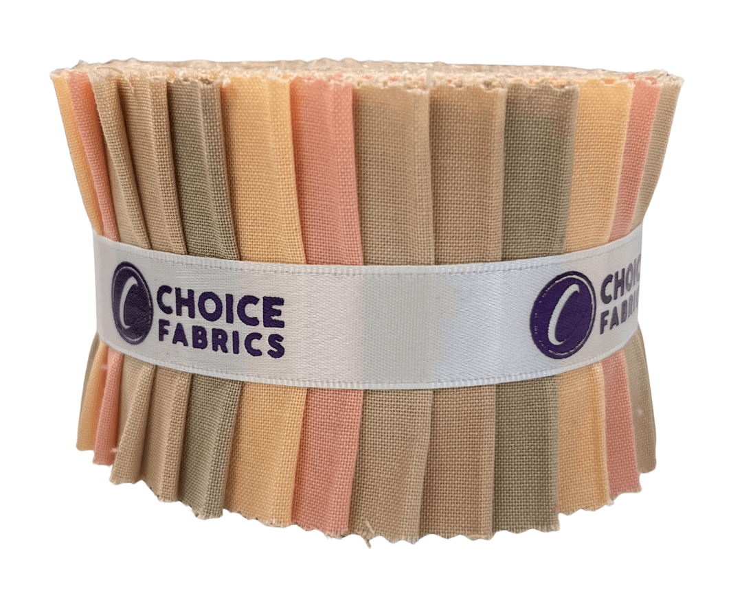 Supreme Solids - 2.5" Roll - Peach Fuzz (20 cuts)