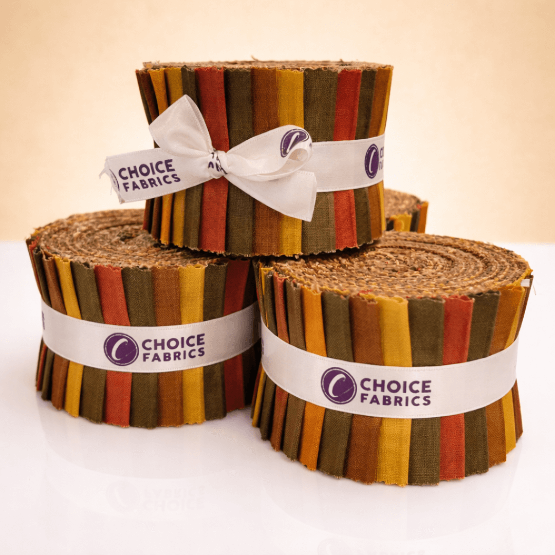Supreme Solids - 2.5" Roll - Autumn Hues (40 Strips)