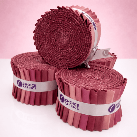 Supreme Solids - 2.5" Roll - Rustic Rose (20 cuts)