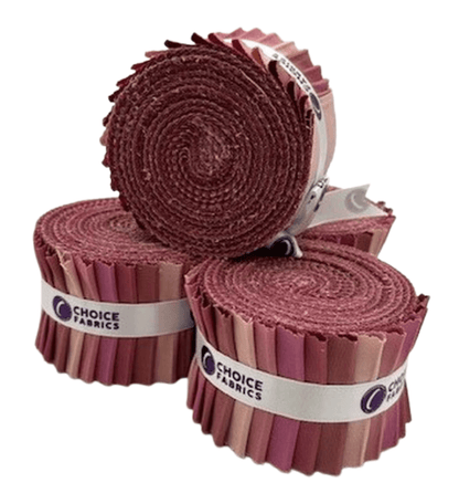 Supreme Solids - 2.5" Roll - Rustic Rose (20 cuts)
