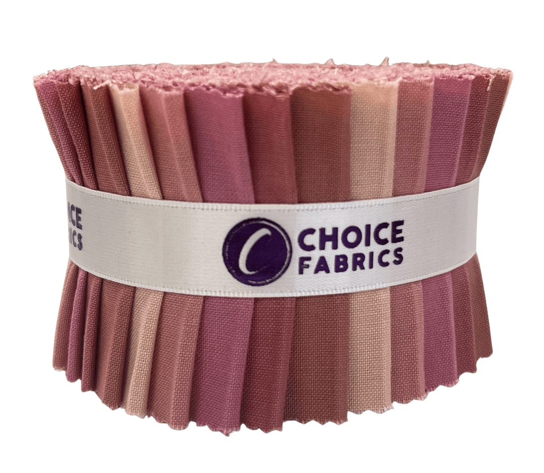 Supreme Solids - 2.5" Roll - Rustic Rose (20 cuts)