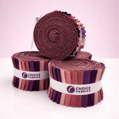Supreme Solids - 2.5" Roll - Sugar Plum (40 Strips)