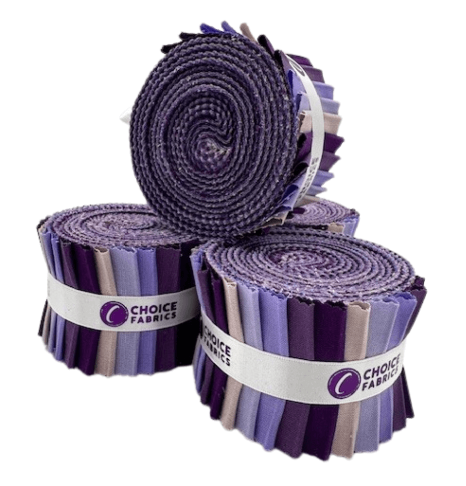 Supreme Solids - 2.5" Roll - Purple Haze (20 cuts)