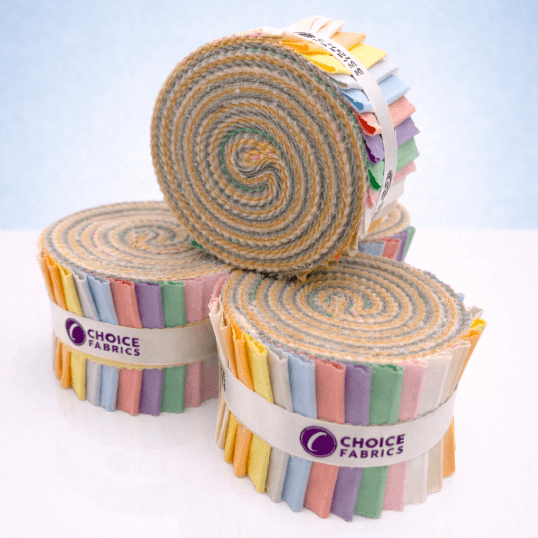 Supreme Solids - 2.5" Roll - Pastels (20 cuts)