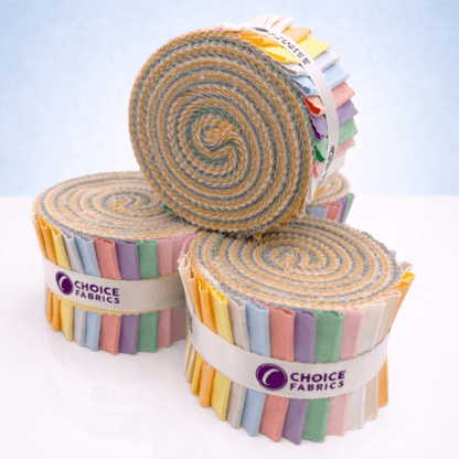 Supreme Solids - 2.5" Roll - Pastels (20 cuts)