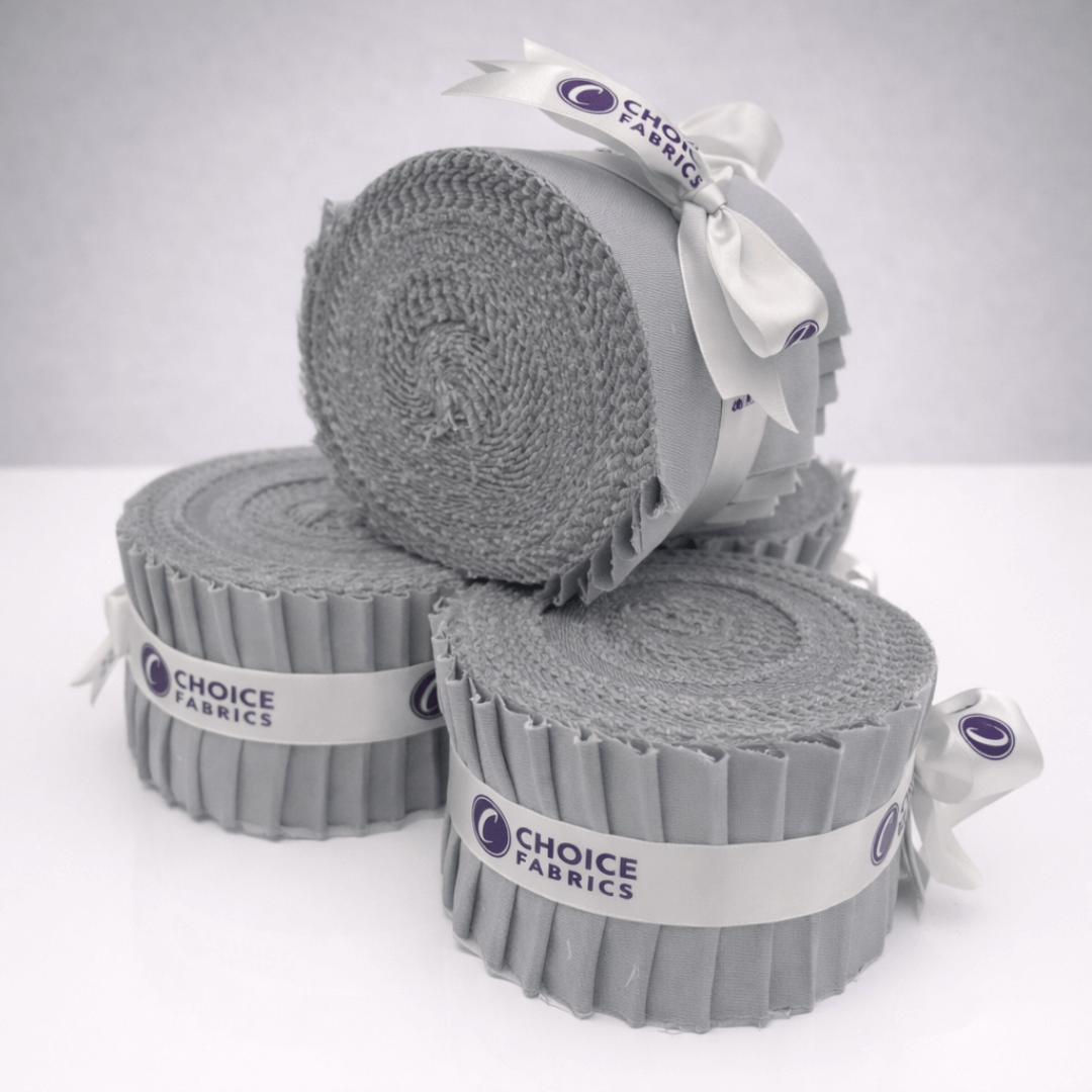 Supreme Solids - 2.5" Roll - Light Ash Gray (40 strips)