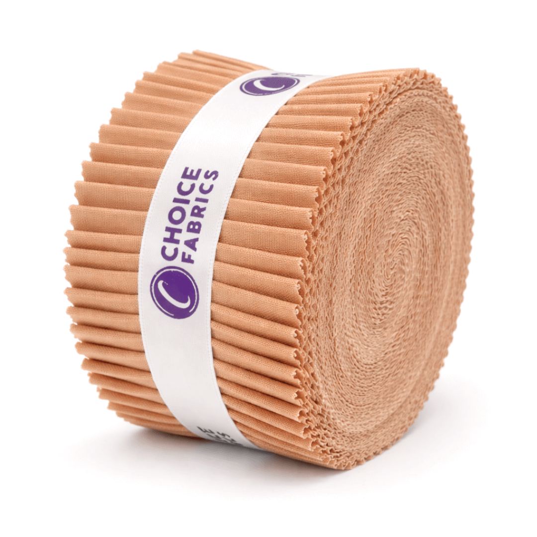 Supreme Solids - 2.5" Roll - Light Clay (40 Strips)