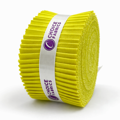 Supreme Solids - 2.5" Roll - Chartreuse (40 Strips)
