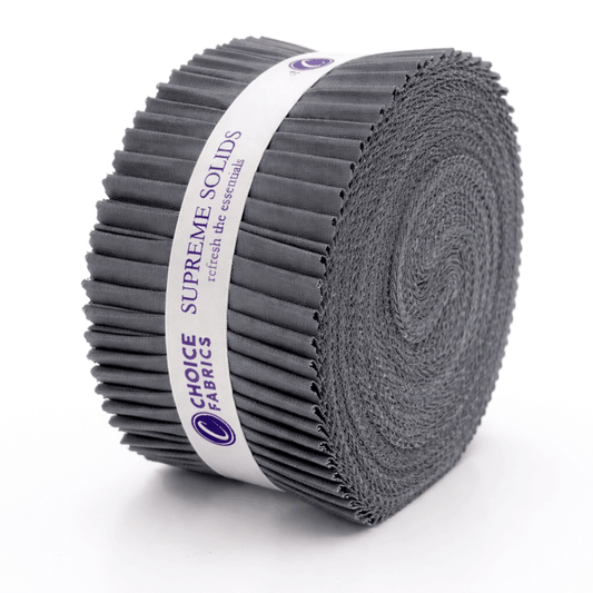 Supreme Solids - 2.5" Roll - Dark Grey (40 Strips)